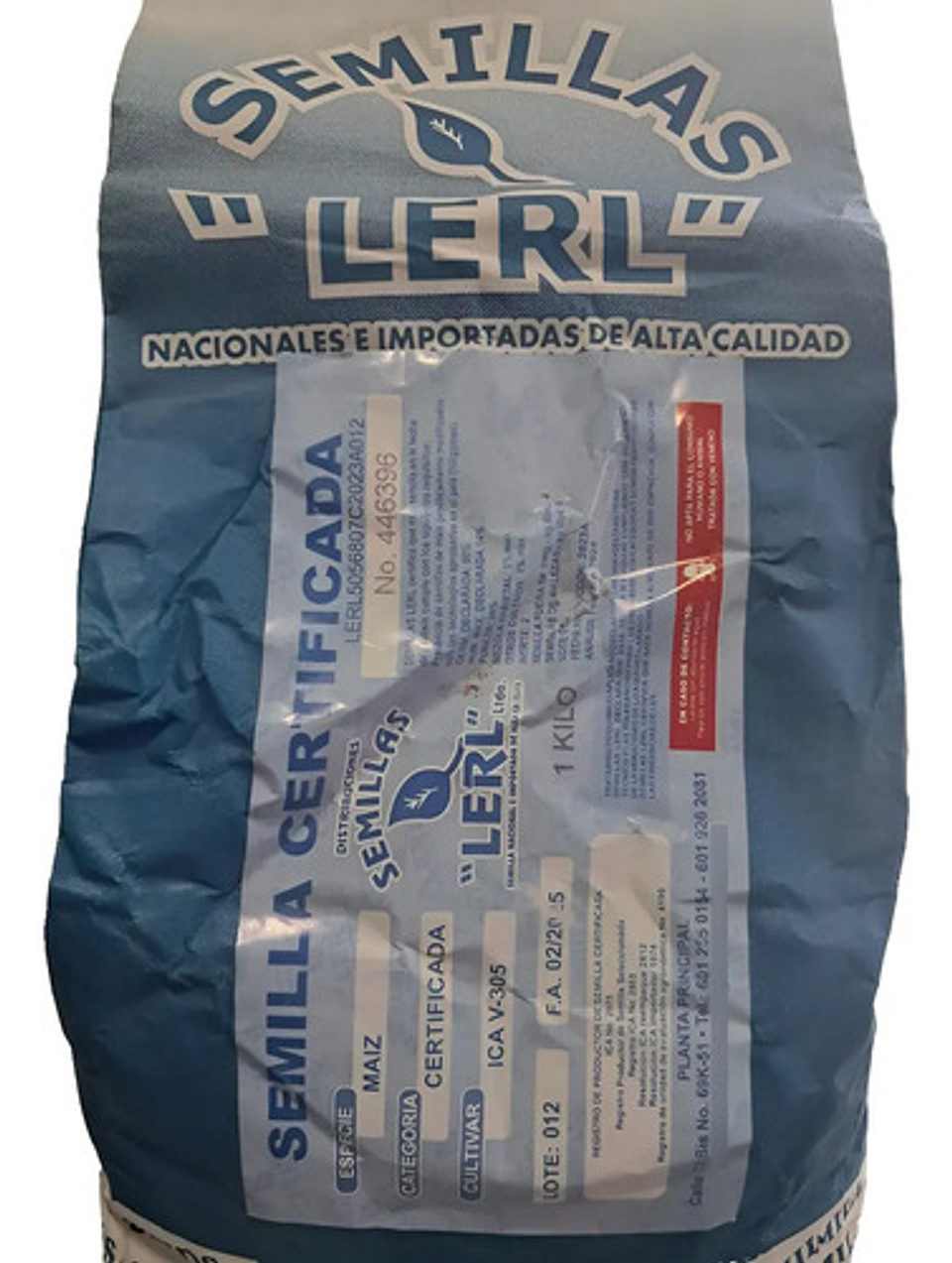 Semillas Maiz Clima Cafetero Amarillo Ica V-305 X 4 Kilo 4