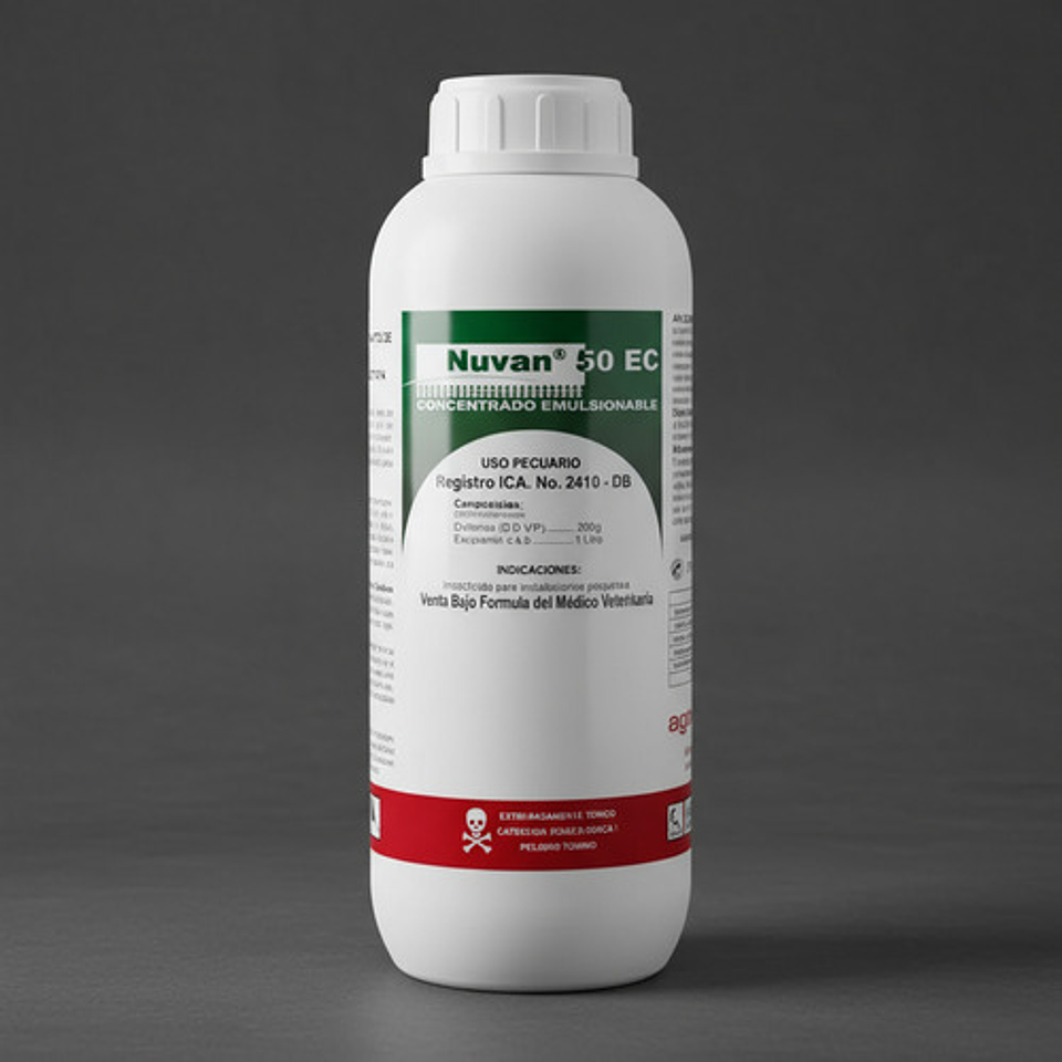 Nuvan 50 Control  Acaros  X Litro 9