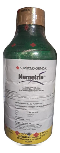 Numetrin (Cipermetrina) x 1 Litro - Insecticida de Choque | Agrosamario 2