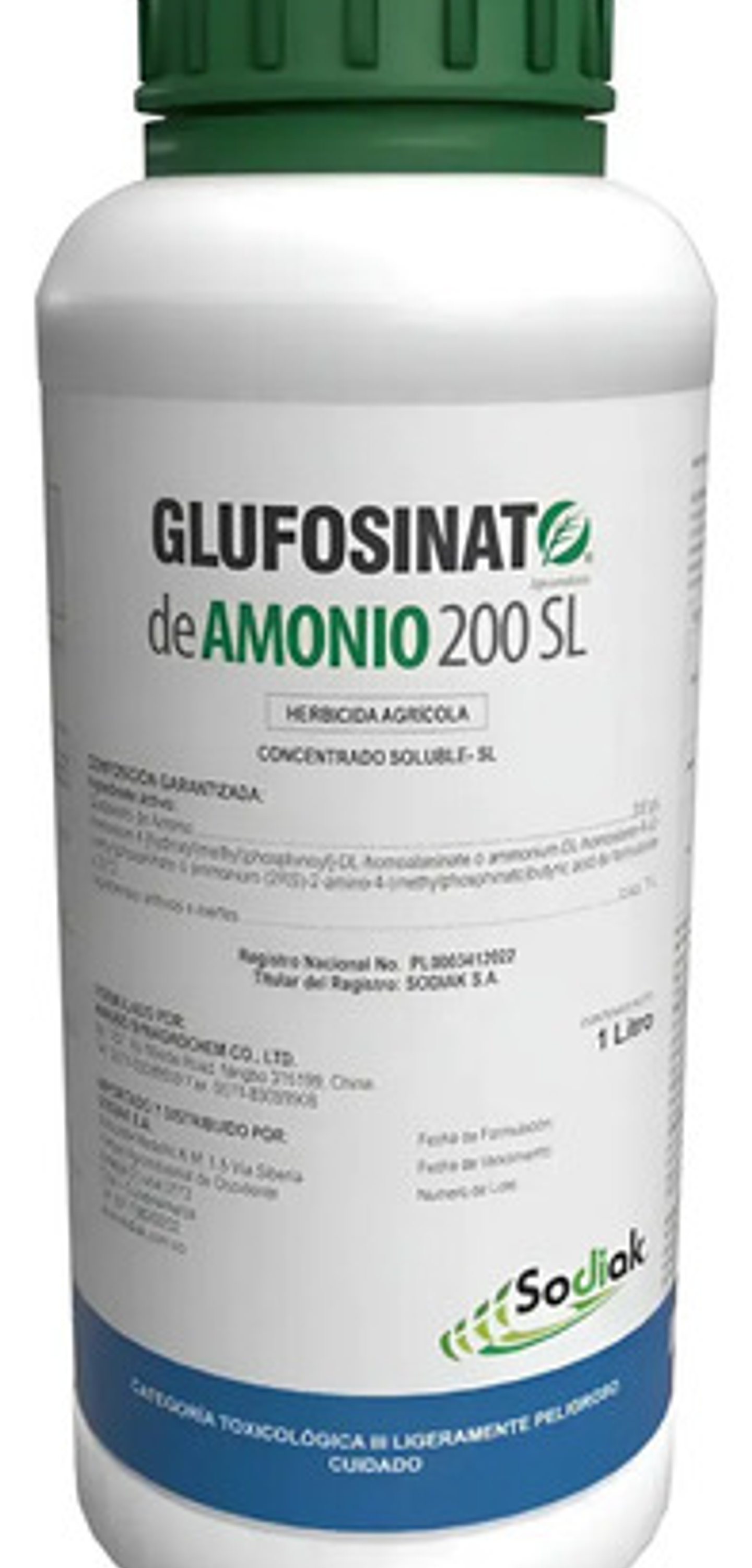 Glufosinato De Amonio 200 Sl X Litro Control Maleza 1