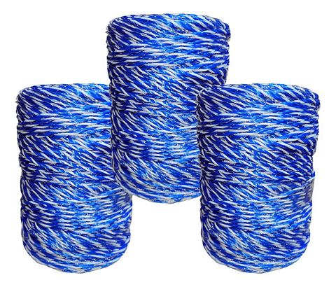 Cordon Eléctrico Cerca Eléctrica X 200 M (3 Unidades)