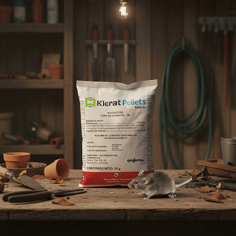 Klerat Veneno Ratones X 50gr