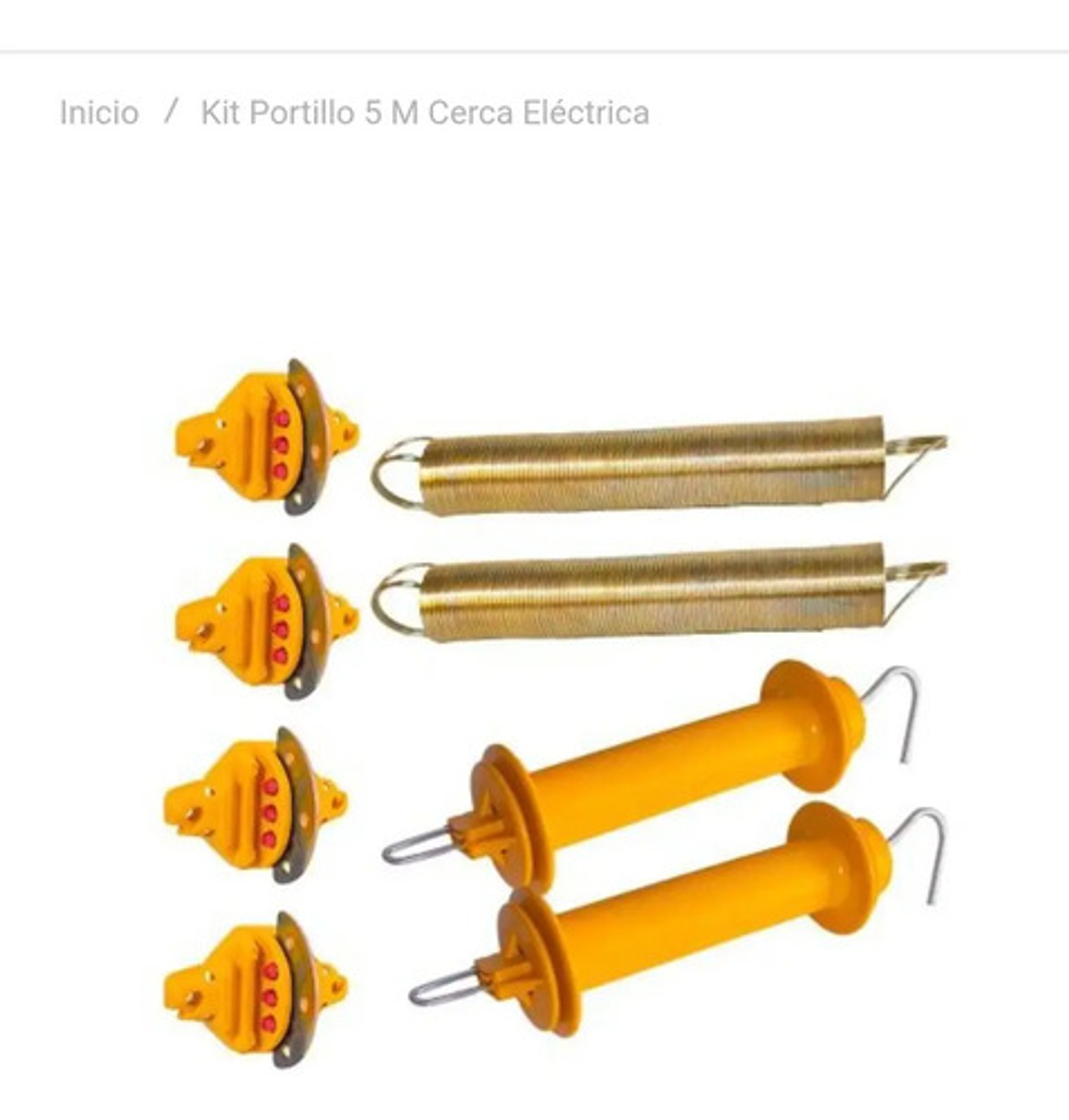 Kit Portillo 5metros Cerca Eléctrica X Unidad 3