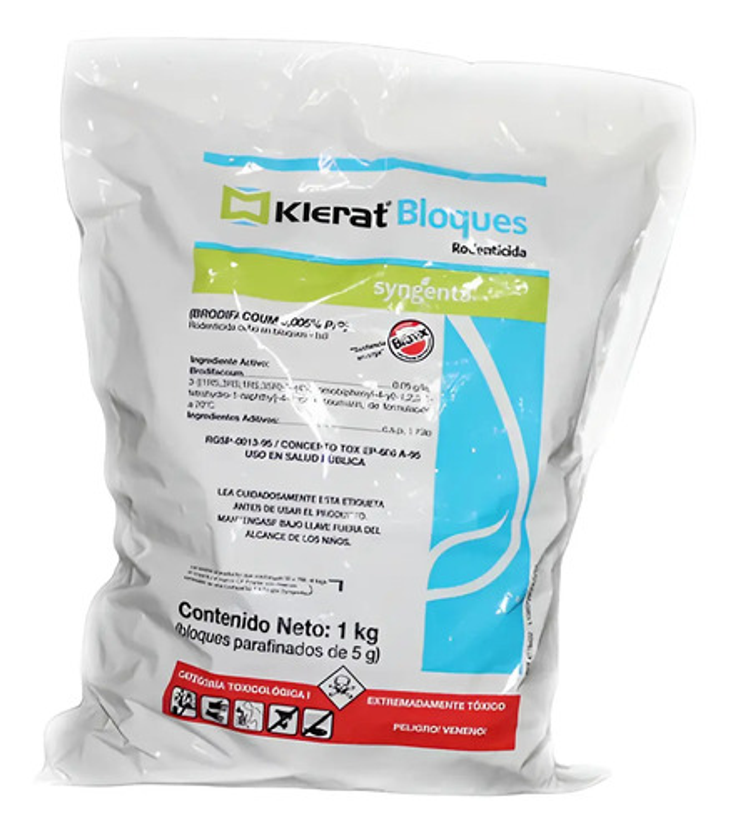 Klerat Bloque Parafinado Cebo Parafinado Roedores X Kl 3