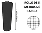 Malla Reja Cuadrada Plastica 16x16mm X 5mt Largo/1mt Alto - Miniatura 2