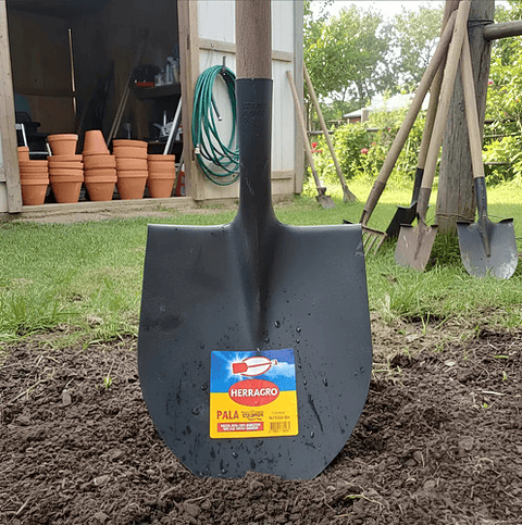 Pala Punta Redonda No. 4 Herragro