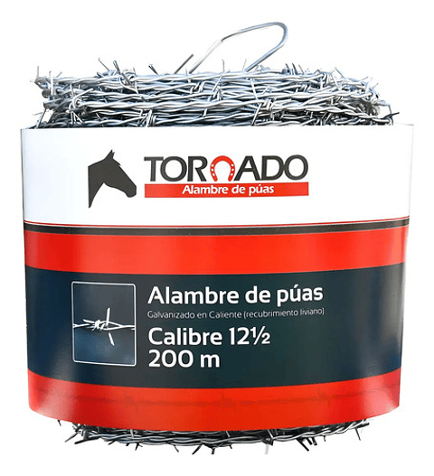 Alambre Pua Tornado Calibre 12.5 X 200m