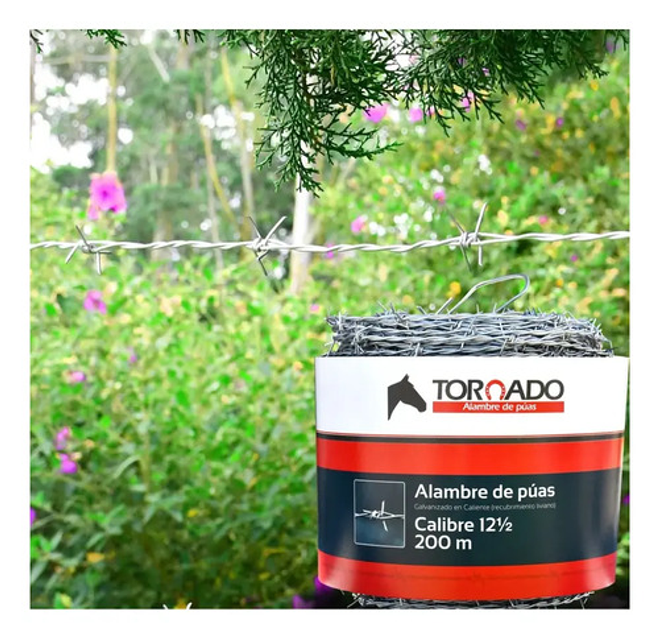 Alambre Pua Tornado Calibre 12.5 X 200m 7