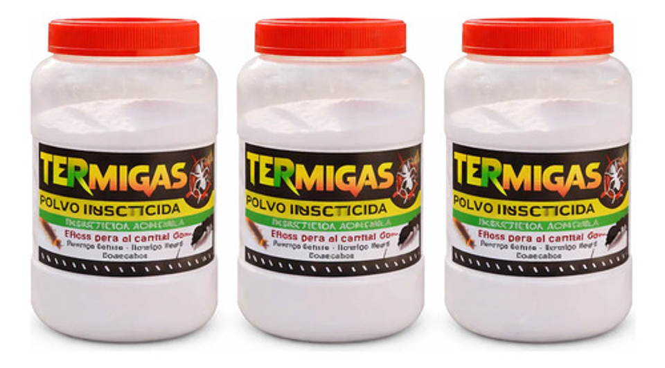 Control Hormiga Arriera X 500 Gr Polvo Termigas X 3 Unidades 1