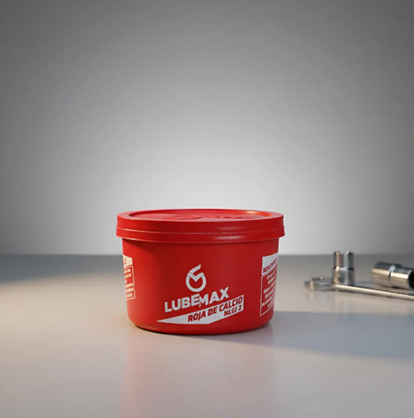 Grasa Roja Azul Amarilla De Calcio X 330gr Lubemax (cajax24) 3