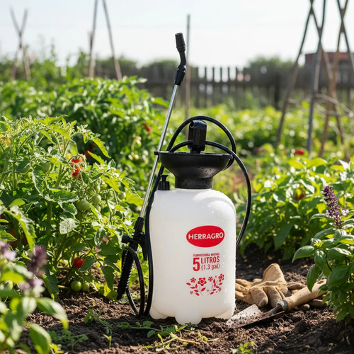 Fumigadora Agricola Manual 5 Litros - Herragro 6
