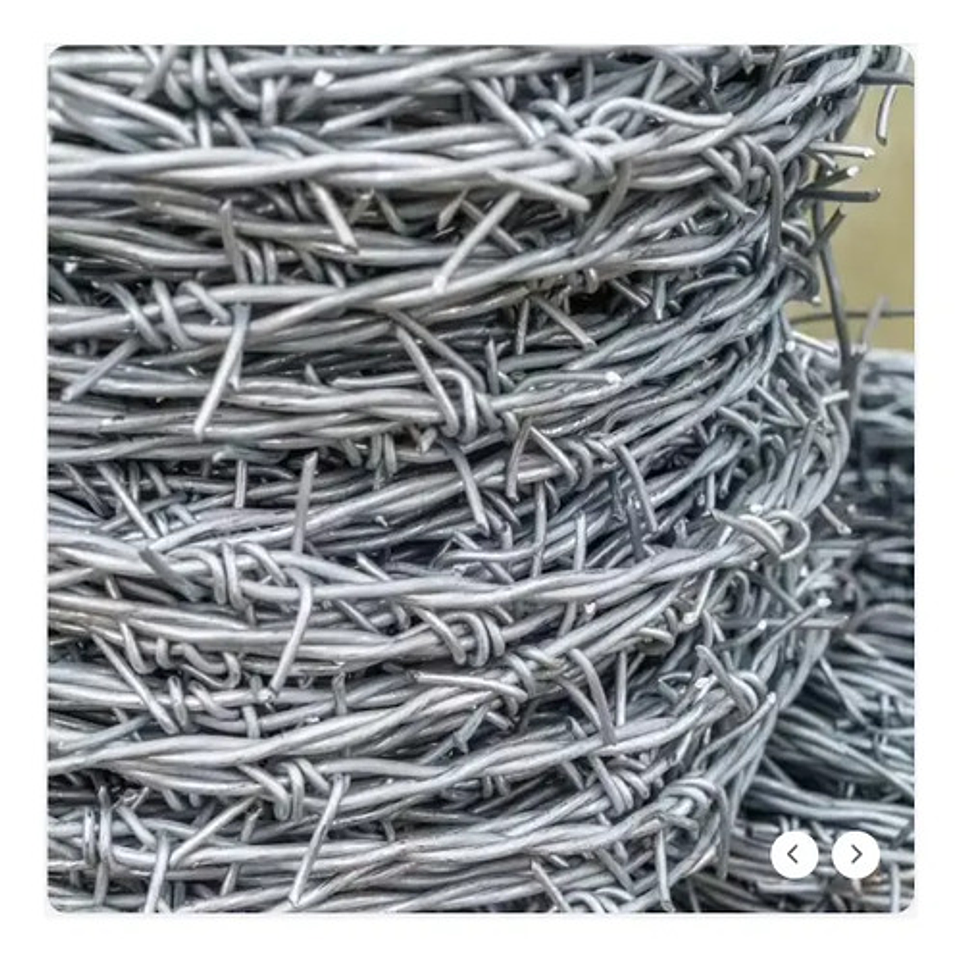 Alambre De Púa Tornado Galvanizado Calibre 14.5 X 500m 4