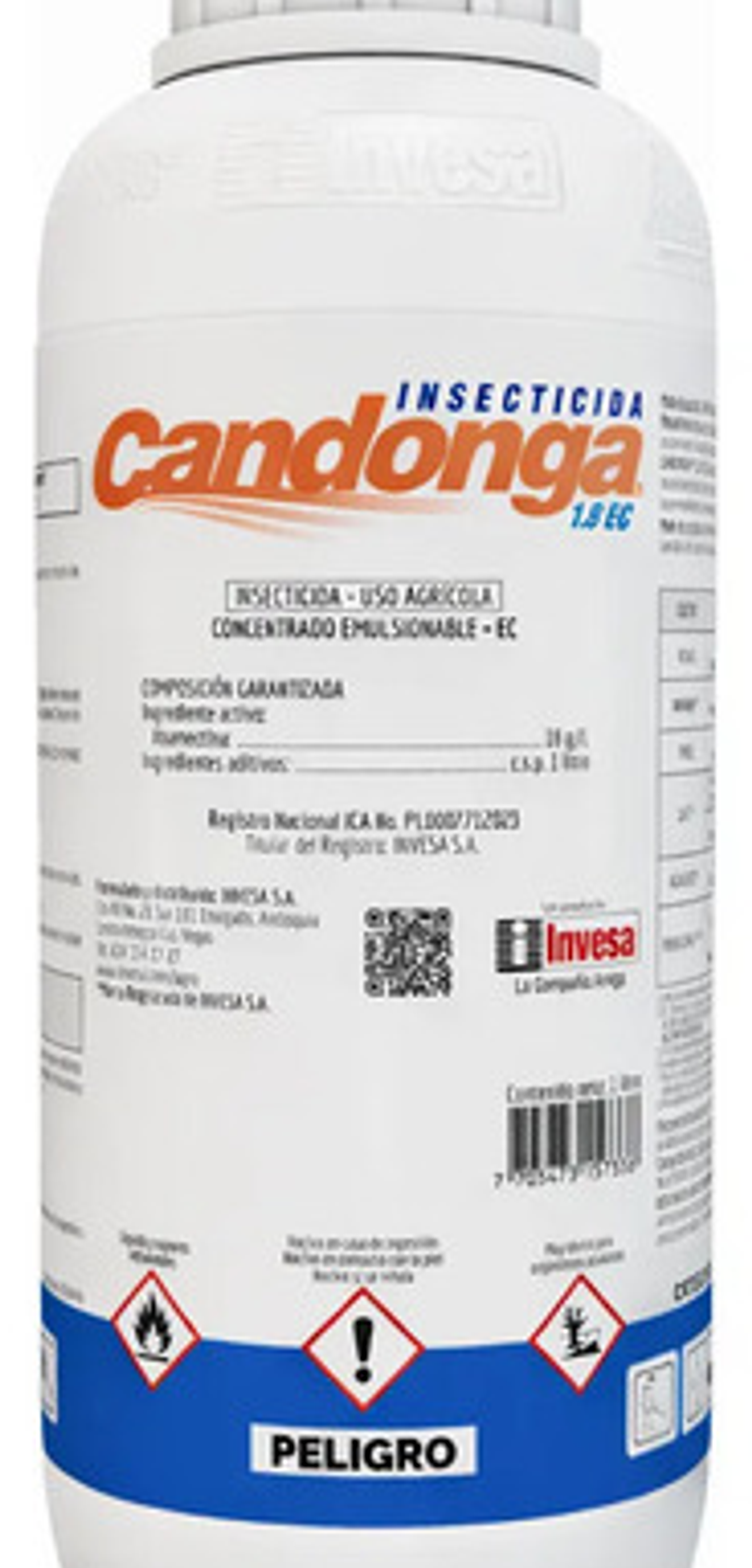 Candonga Abamectina 1.8 Control De Ácaros Y Minador X Litro 2