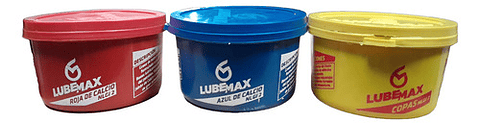 Grasa Roja Azul Amarilla De Calcio X 330gr Lubemax