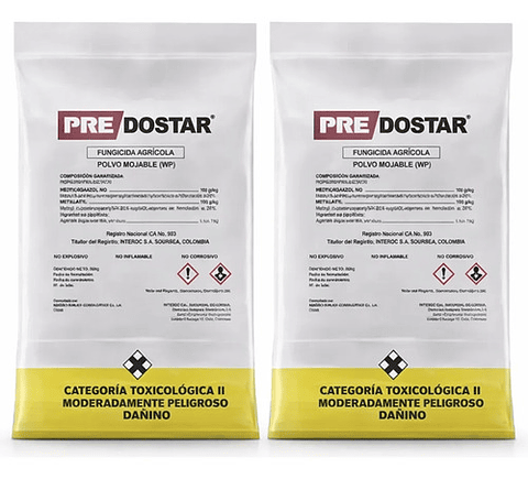 Predostar Metalaxyl +  Propamocarb X 300 Gr X 2 Unidades