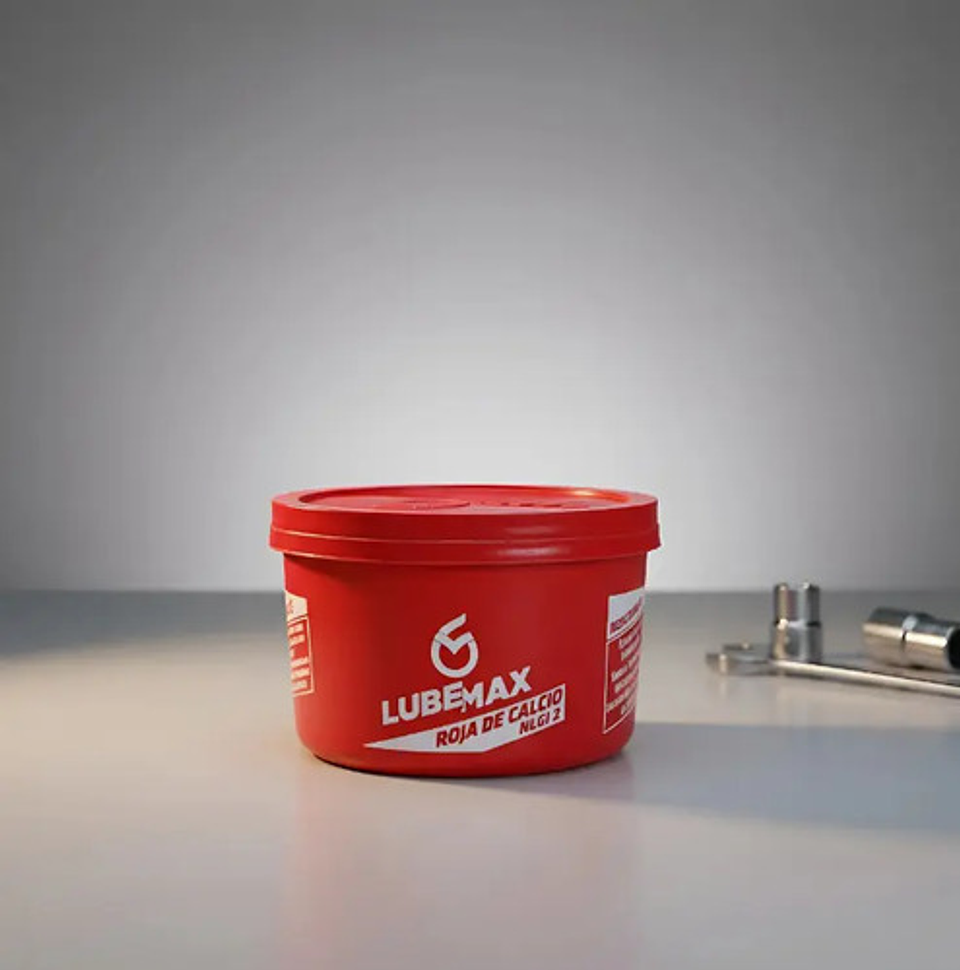 Grasa Roja Azul Amarilla De Calcio X 330gr Lubemax (cajax24) 3