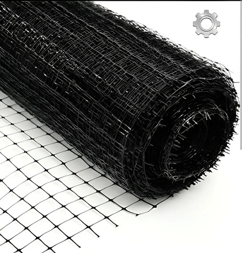 Malla Plastica 1.80mx50m X 2 Rollos 4