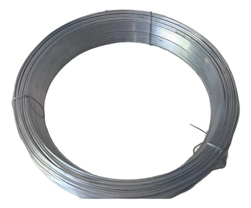 Alambre Galvanizado Deralam Cal 18 X1 Kg 4