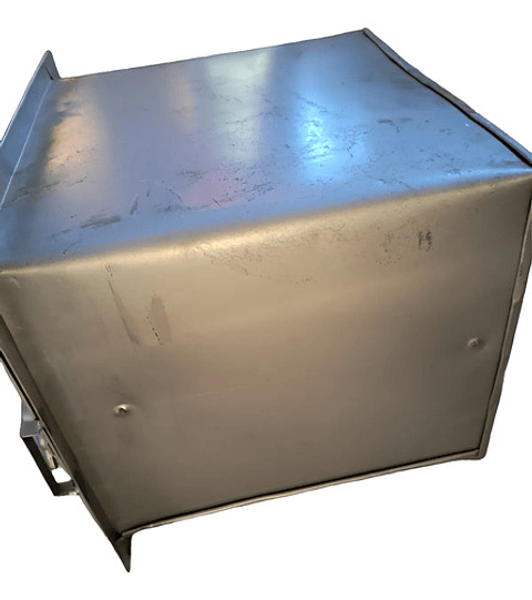 Horno Aluminio Estufa Leña Reforzado 39cm X 36cm X 30cm Alto