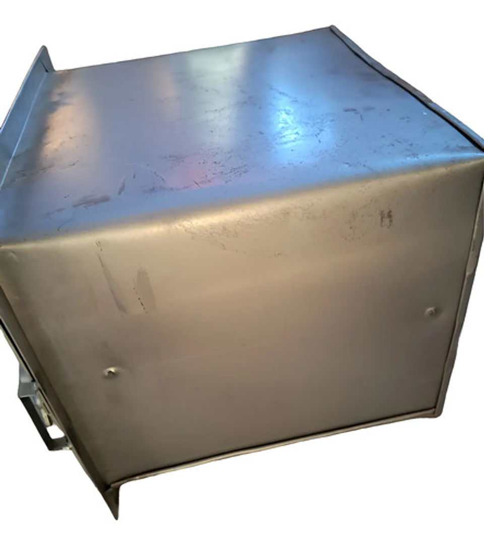 Horno Aluminio Estufa Leña Reforzado 39cm X 36cm X 30cm Alto 2