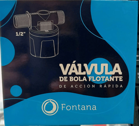 Valvula Flotador Automático Control Nivel Tanque De Agua1/2