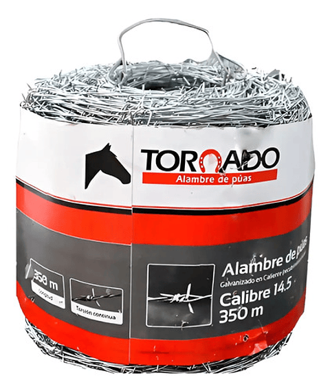 Alambre Pua Tornado Calibre 14.5x350m