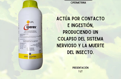 Cipermetrina UPL x 1 Litro - Insecticida de Alto Poder de Derribe | Agrosamario 1