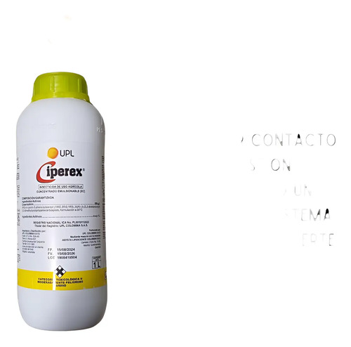 Cipermetrina UPL x 1 Litro - Insecticida de Alto Poder de Derribe | Agrosamario 2
