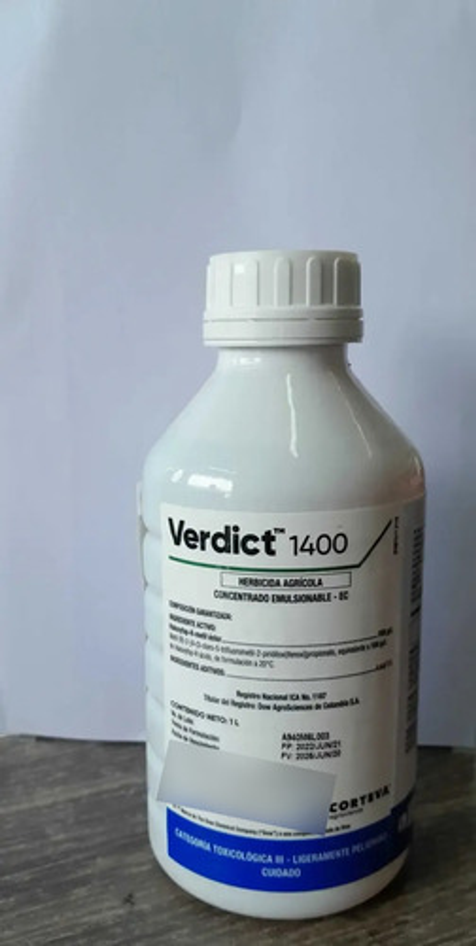 Verdict Herbicida Control De Maleza Gramíneas X Litro 2