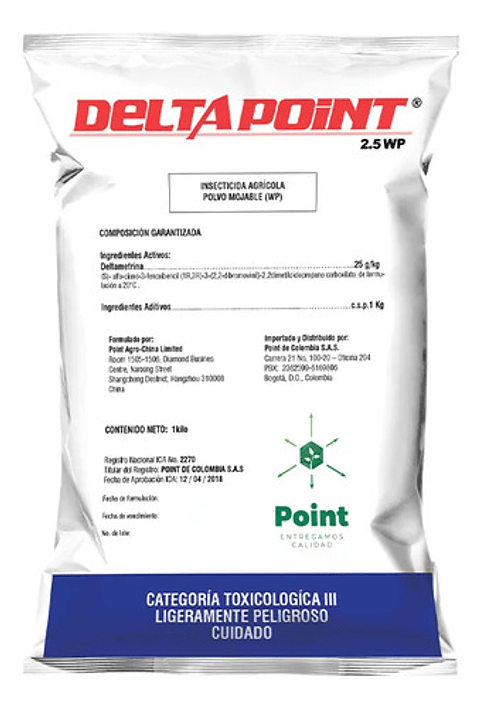 Deltametrina 2.5  Wp Polvo Para Arriera Y Gusano