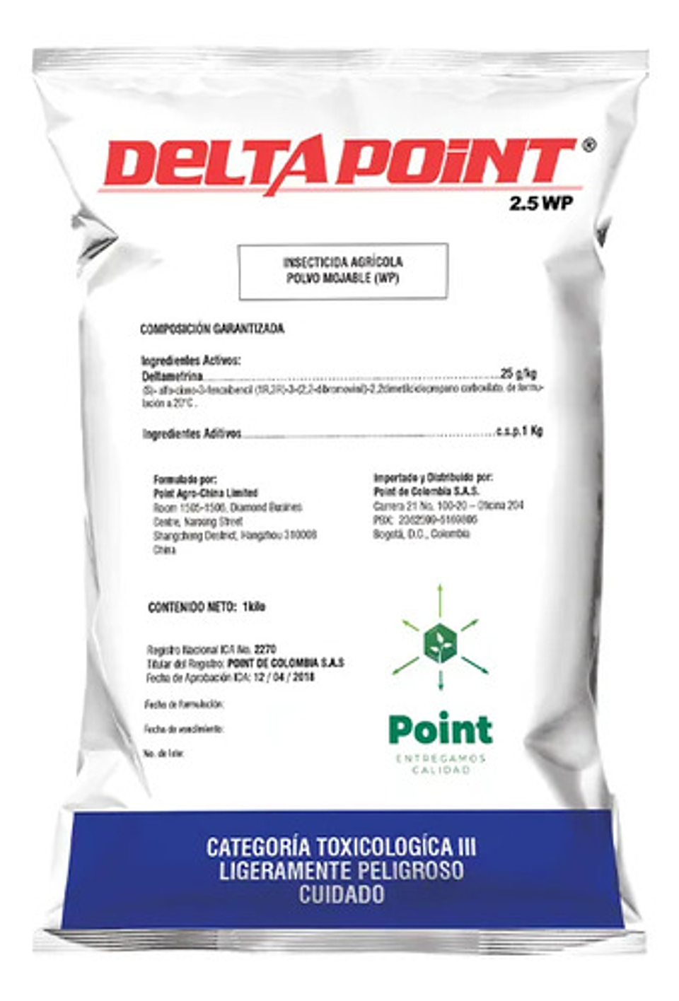 Deltametrina 2.5  Wp Polvo Para Arriera Y Gusano 1