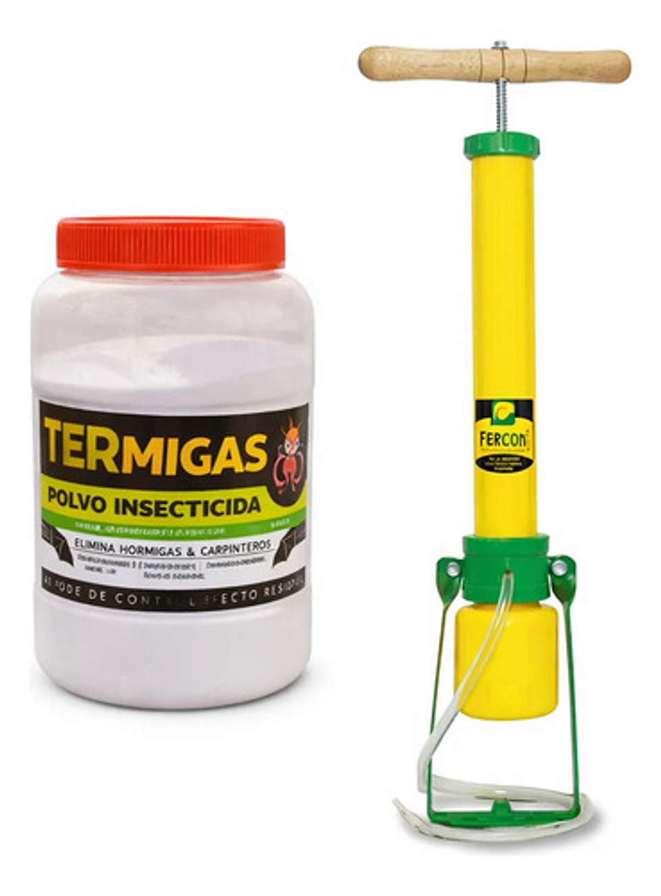 Bomba Insufladora Mata Hormigas  500 Gr + 2 Termigas X 500 G 2