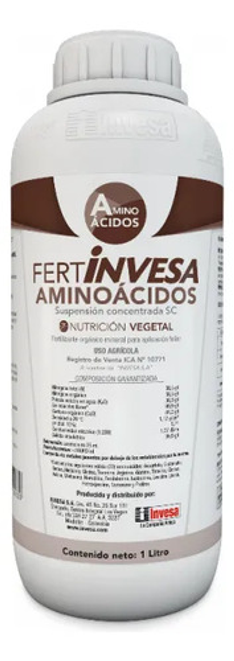 Fertiinvesa Aminoacidos Algas Marinas   X Lt Cultivos