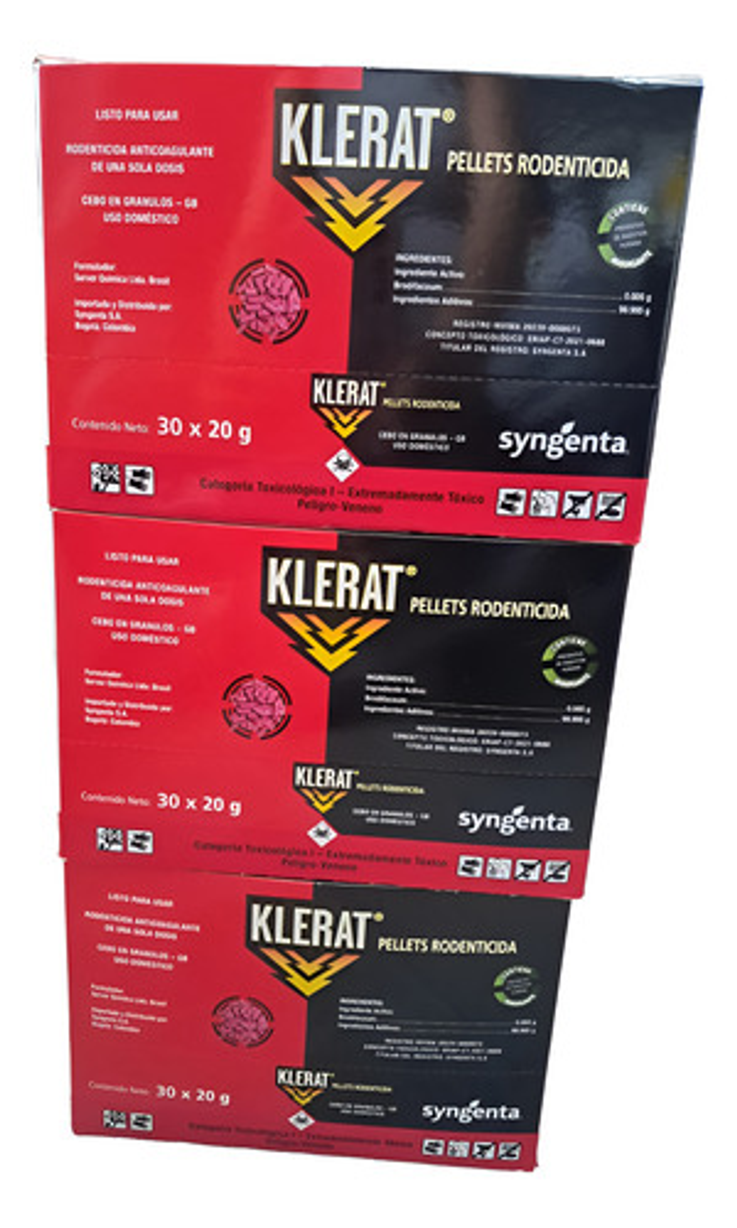 Klerat Veneno Ratones 15 Sobres De 20gr 5