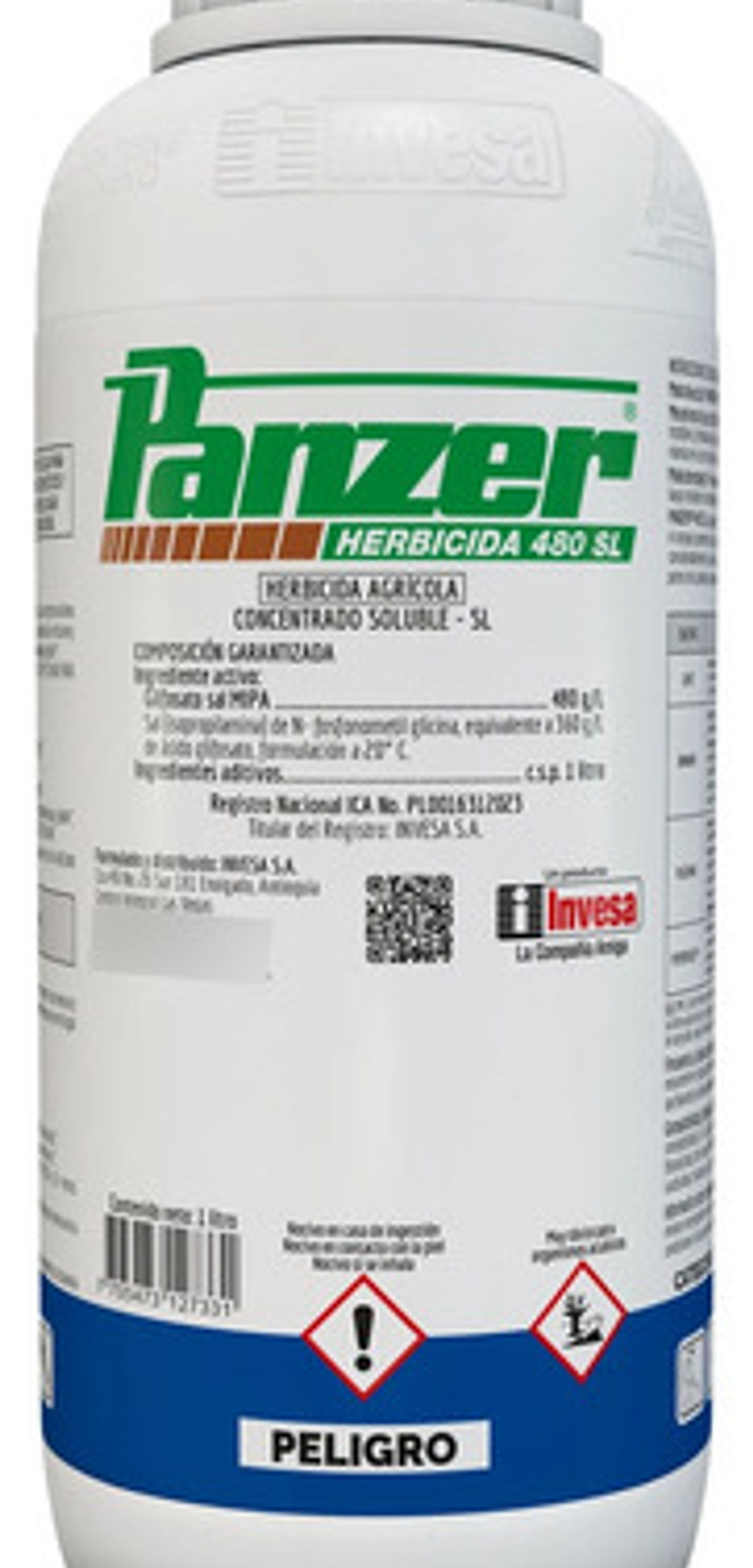 Panzer  Herbicida Glifosato X Litro 2