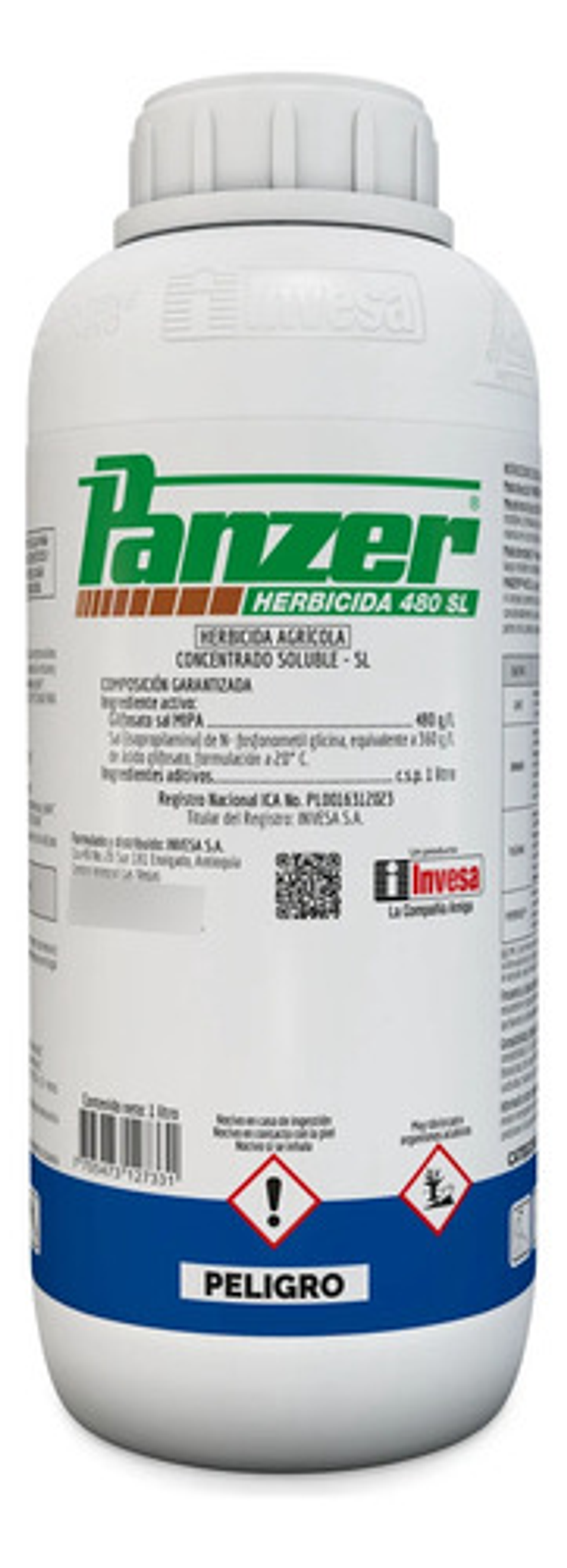 Panzer  Herbicida Glifosato X Litro 2