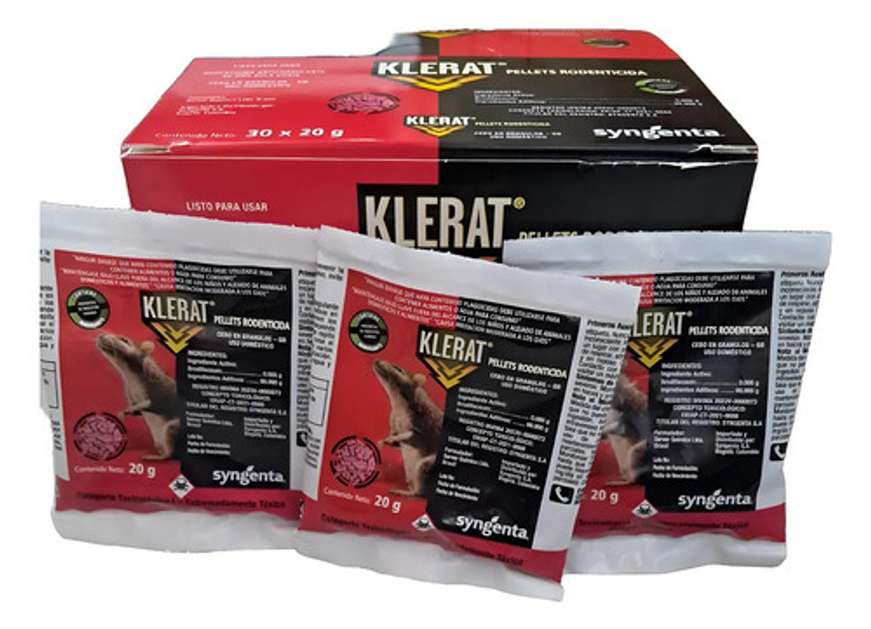 Klerat Veneno Ratones X 20 Gr 7