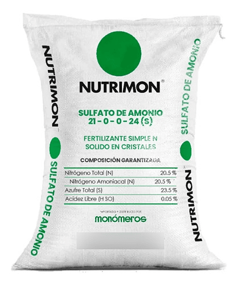 Sulfato De Amonio En Polvo Uso Agrícola X 1 Kg Granel