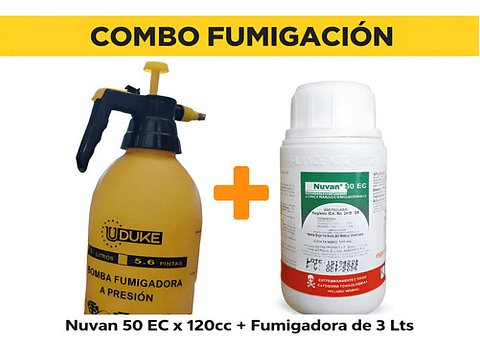 Bomba Fumigadora Jardine 3 Litro Mas Nuvan 50