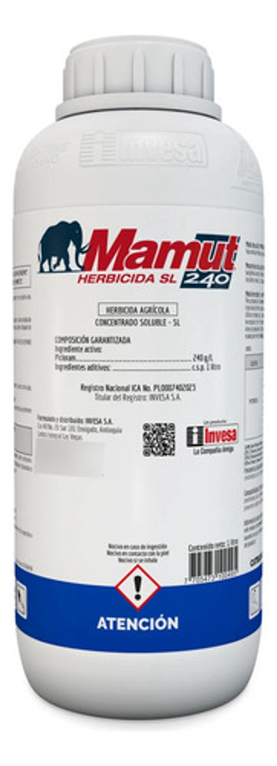 Herbicida Mamut Picloram 240 X Litro Invesa 2