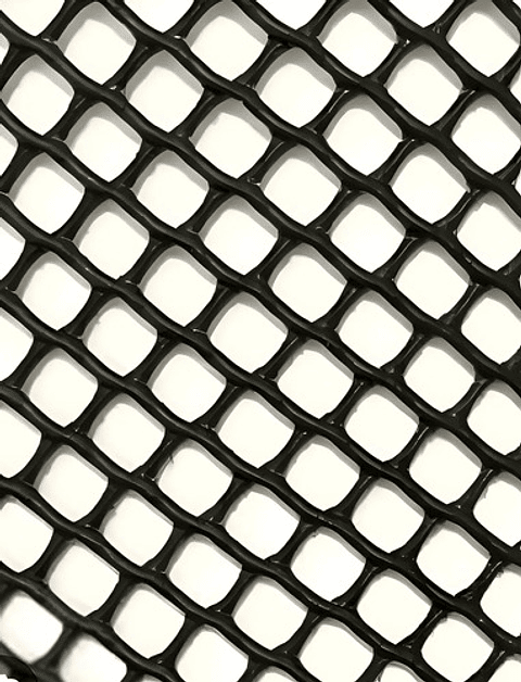 Malla Cafetera Plástica Negra Superior 4x4mm X 1.5 X 15 Met