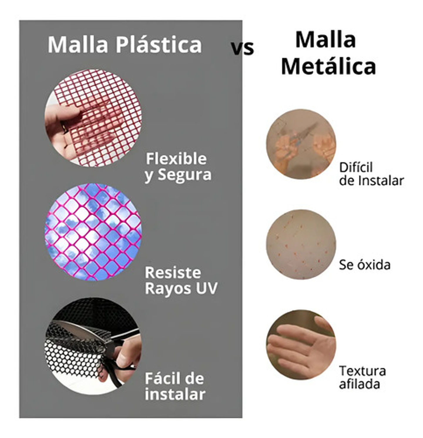 Malla Cafetera Plástica Negra Superior 4x4mm X 1.5 X 15 Met 4