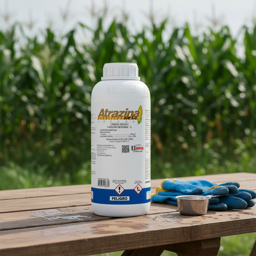 Atrazina 500 Sc  Control Malezas En Maíz Y Caña Invesa Litro 1