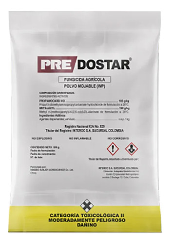 Predostar Metalaxyl +  Propamocarb X 300 Gr Hongos Plantas 1