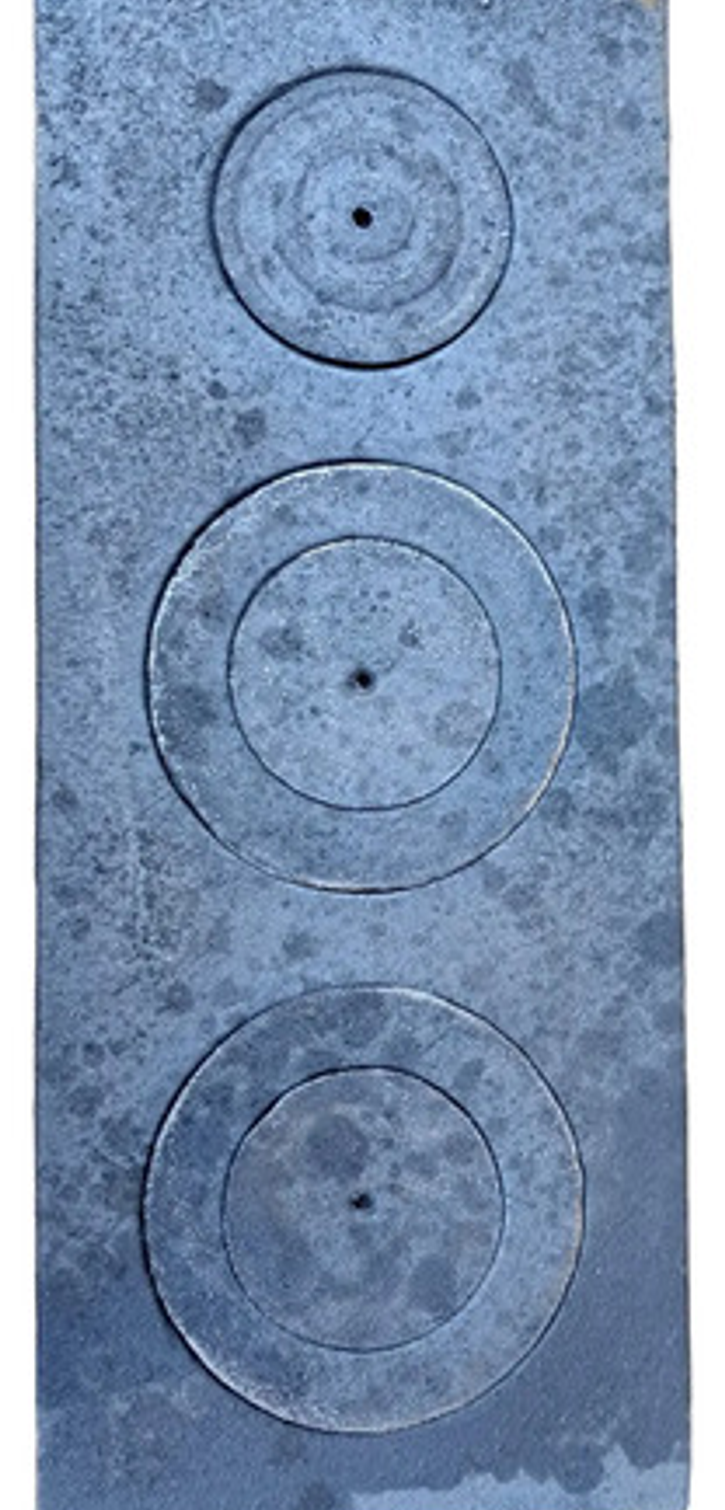 Plancha Para Estufa De Leña 3 Puestos 69cm X 29 Cm 4