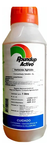 Herbicida Roundup (Glifosato) x 1 Litro - 4 Litros - 10 Litros Control Total Malezas | Agrosamario 2
