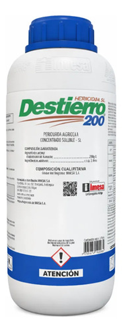 Destierro Glufosinato De Amonio  200 Sl  X Litro
