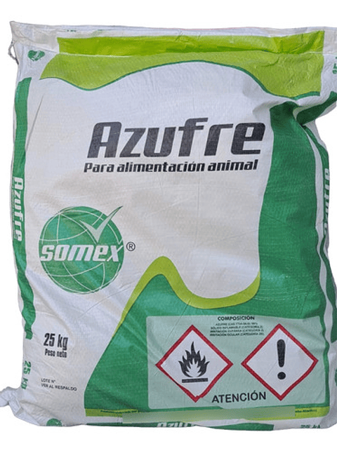 Azufre Polvo-somex X 25kg