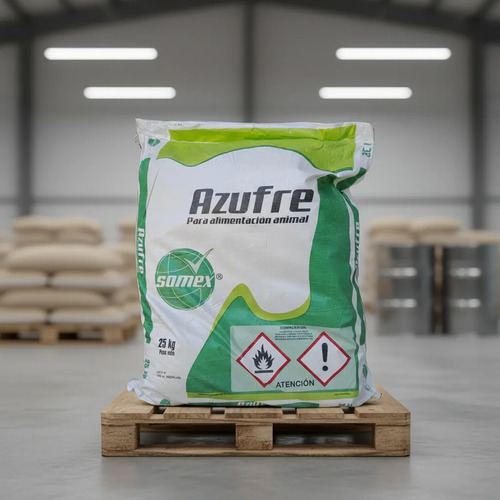 Azufre en Polvo Somex - Triple Acción (Fungicida, Acaricida y Nutriente) | (1 k- 25kg ) | Agrosamario 1
