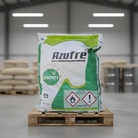 Azufre en Polvo Somex - Triple Acción (Fungicida, Acaricida y Nutriente) | (1 k- 25kg ) | Agrosamario